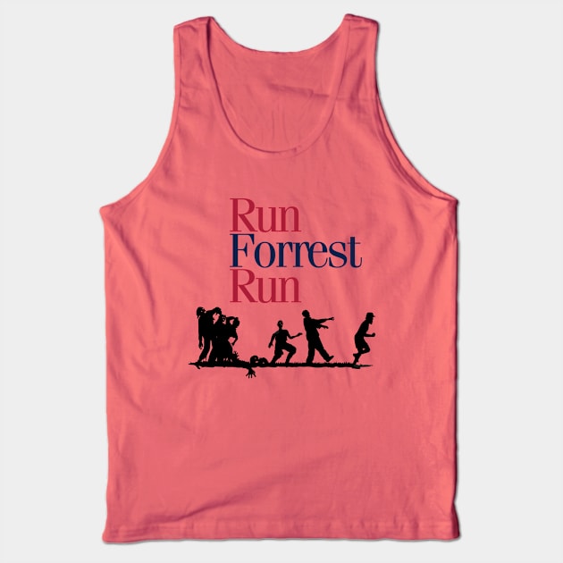 Run Forrest Run Tank Top by innercoma@gmail.com